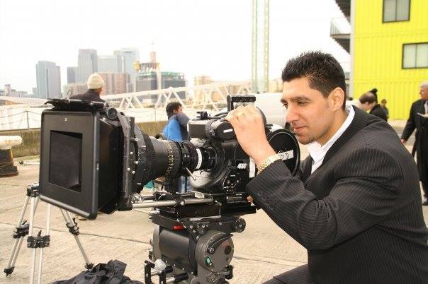Behind the camera