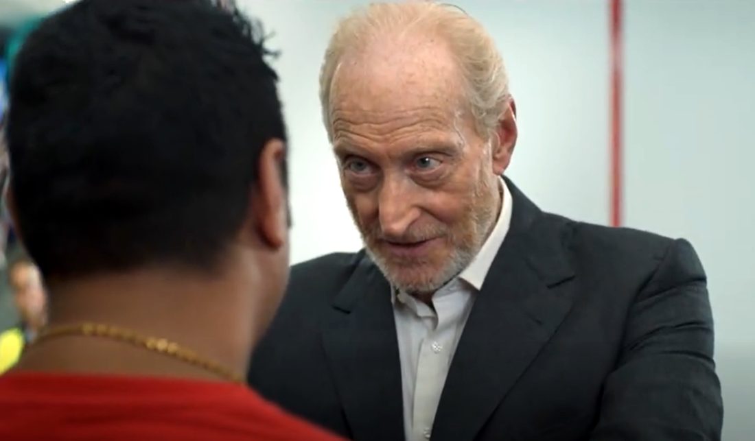 With Charles Dance — Team Talk