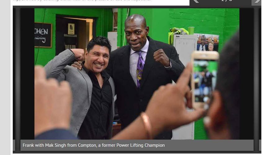 Frank Bruno charity